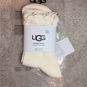 UGG Women's Soft Cream Socks